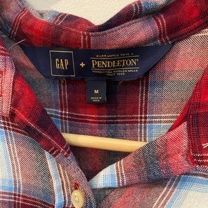 Gap + Pendleton flannel shirt
